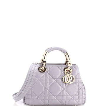 Christian Dior Lady 95.22 Bag Cannage Embossed Leather Small