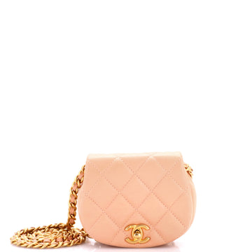 Chanel Coco Mail Clutch with Chain Quilted Calfskin Mini