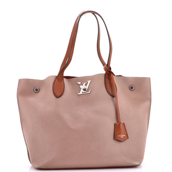 Louis Vuitton Lockme Go Tote Leather