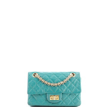 Chanel Reissue 2.55 Flap Bag Quilted Aged Calfskin Mini