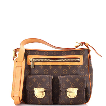 Louis Vuitton Hudson Handbag Monogram Canvas GM