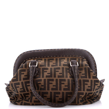 Fendi Selleria Frame Bag Zucca Canvas Medium