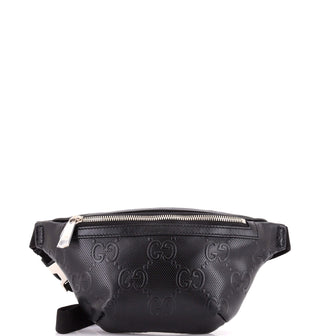 Gucci Belt Bag GG Embossed Perforated Leather Small