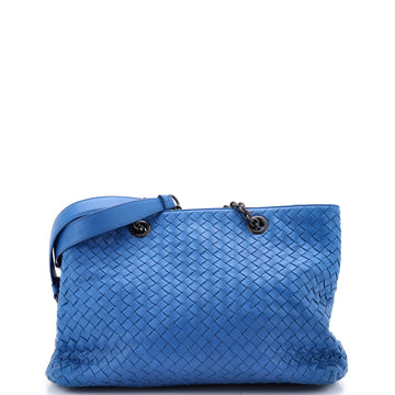 Bottega Veneta Double Chain Tote Intrecciato Nappa Medium