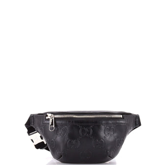 Gucci Belt Bag GG Embossed Perforated Leather Small