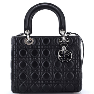 Christian Dior Lady Dior Bag Cannage Quilt Lambskin Medium