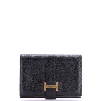 Hermes Bearn Wallet Chevre Mysore Compact