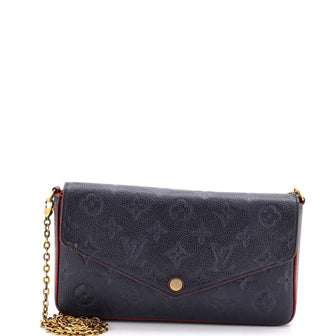 Louis Vuitton Felicie Pochette Monogram Empreinte Leather