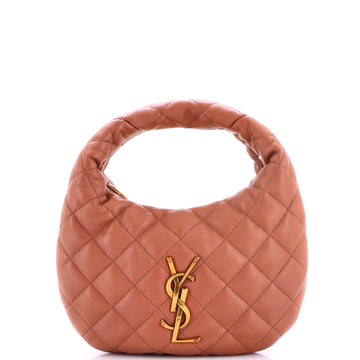 Saint Laurent Icarino Bag Quilted Leather