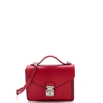 Louis Vuitton Monceau Handbag Epi Leather BB