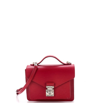 Louis Vuitton Monceau Handbag Epi Leather BB