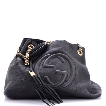 Gucci Soho Chain Strap Shoulder Bag Leather Medium