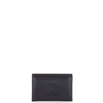 Chanel Timeless CC Card Holder Caviar