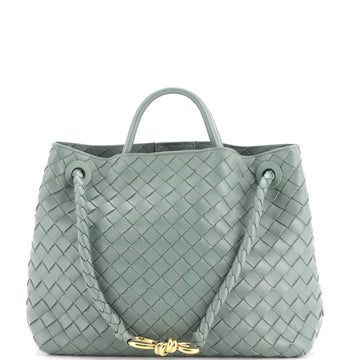 Bottega Veneta Andiamo Top Handle Bag Intrecciato Nappa Medium