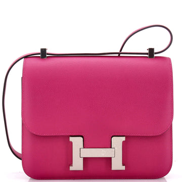 Hermes Constance Bag Evercolor 24