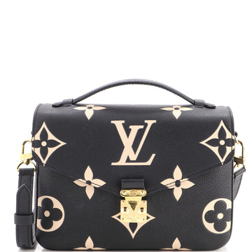 Louis Vuitton Pochette Metis Bicolor Monogram Empreinte Giant