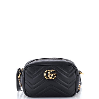 Gucci GG Marmont Shoulder Bag Matelasse Leather Mini