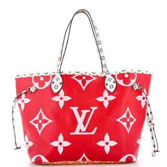 Louis Vuitton Neverfull NM Tote Limited Edition Colored Monogram Giant MM