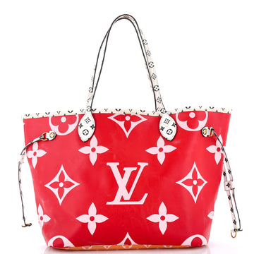 Louis Vuitton Neverfull NM Tote Limited Edition Colored Monogram Giant MM