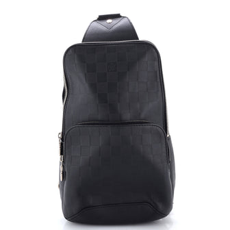 Louis Vuitton Avenue Sling Bag Damier Infini Leather