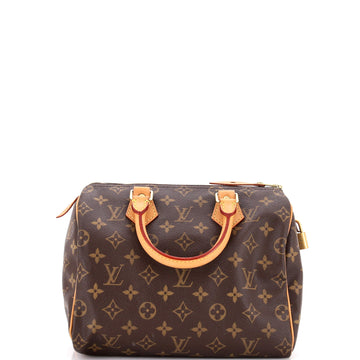 Louis Vuitton Speedy Handbag Monogram Canvas 25