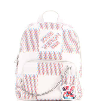 Louis Vuitton Racer Backpack Limited Edition Damier Spray Leather