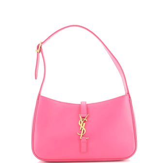 Saint Laurent Le 5 a 7 Hobo Leather Small