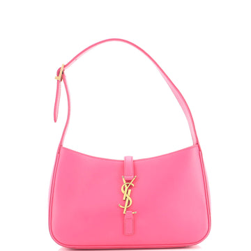Saint Laurent Le 5 a 7 Hobo Leather Small