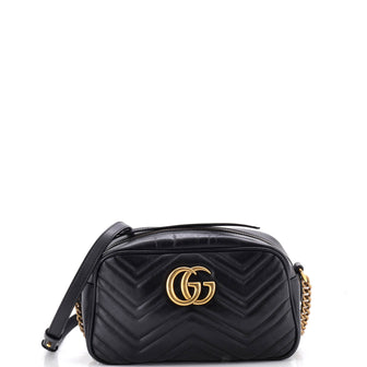Gucci GG Marmont Shoulder Bag Matelasse Leather Small