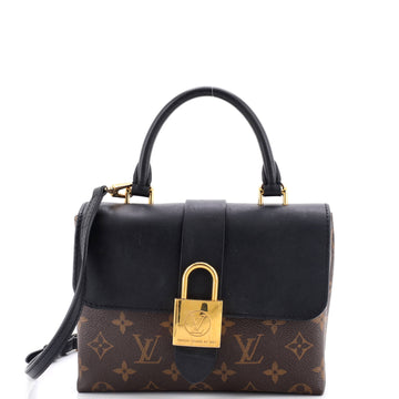 Louis Vuitton Locky Handbag Monogram Canvas with Leather BB