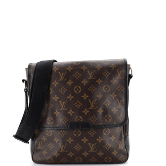 Louis Vuitton Bass Messenger Bag Macassar Monogram Canvas MM
