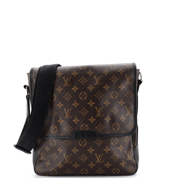 Louis Vuitton Bass Messenger Bag Macassar Monogram Canvas MM