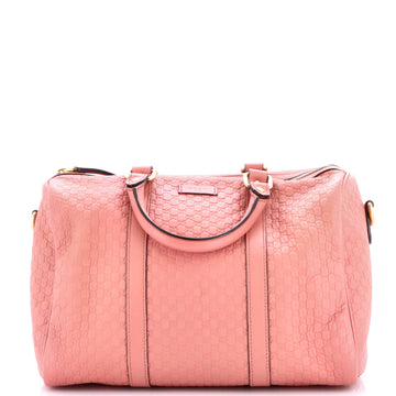 Gucci Joy Boston Bag Microguccissima Leather Medium