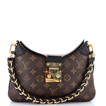 Louis Vuitton LV Twinny Handbag Monogram Canvas and Reverse Monogram Canvas with Leather
