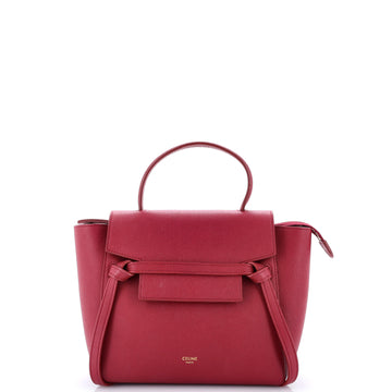Celine Belt Bag Textured Leather Nano