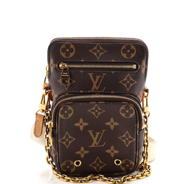 Louis Vuitton Utility Phone Sleeve Bag Monogram Canvas