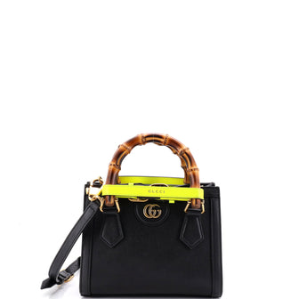 Gucci Diana NM Bamboo Handle Tote Leather Mini