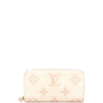 Louis Vuitton Zippy Wallet Bicolor Monogram Empreinte Giant