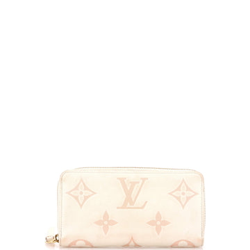 Louis Vuitton Zippy Wallet Bicolor Monogram Empreinte Giant