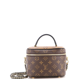 Louis Vuitton Vanity Handbag Reverse Monogram Canvas PM