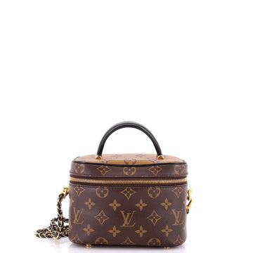 Louis Vuitton Vanity Handbag Reverse Monogram Canvas PM