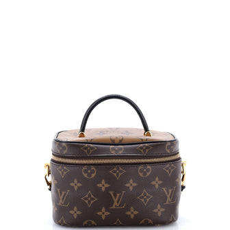 Louis Vuitton Vanity Handbag Reverse Monogram Canvas PM