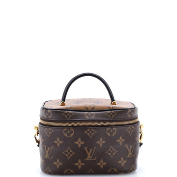 Louis Vuitton Vanity Handbag Reverse Monogram Canvas PM