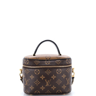 Louis Vuitton Vanity Handbag Reverse Monogram Canvas PM