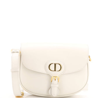 Christian Dior Bobby Flap Bag Leather Medium