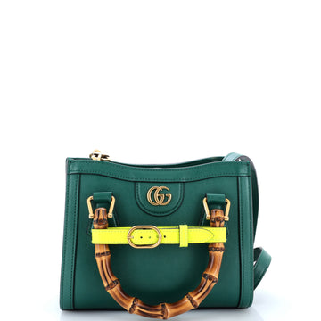 Gucci Diana NM Bamboo Handle Tote Leather Mini