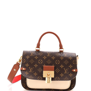 Louis Vuitton Vaugirard Handbag Monogram Canvas with Leather