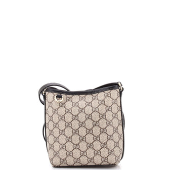 Gucci GG Emblem Bucket Bag GG Coated Canvas Small