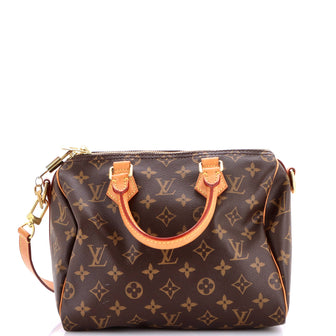 Louis Vuitton Speedy Bandouliere Bag Monogram Canvas 25