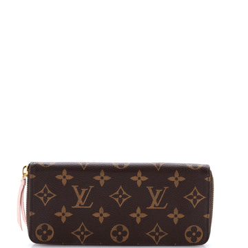 Louis Vuitton Clemence Wallet Monogram Canvas